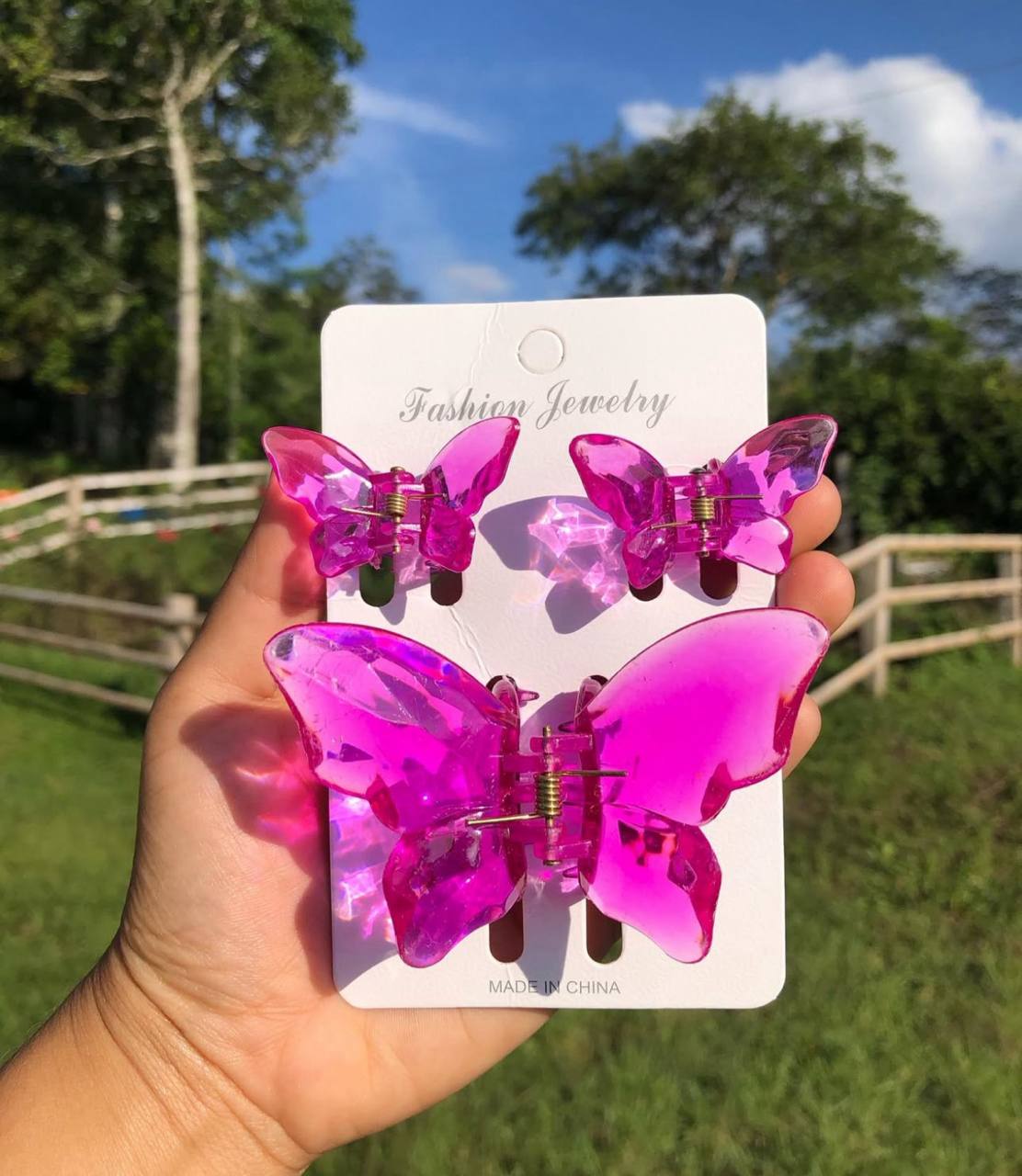 Vincha Mariposa 3 en 1