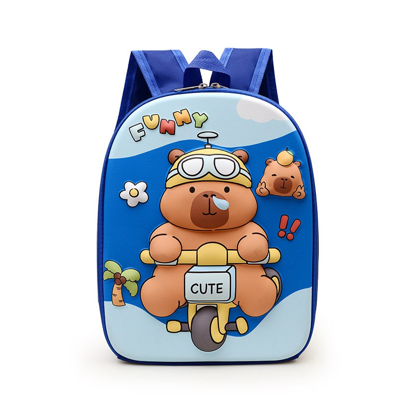 Mochila Infantil de Capibara 3D -2-009