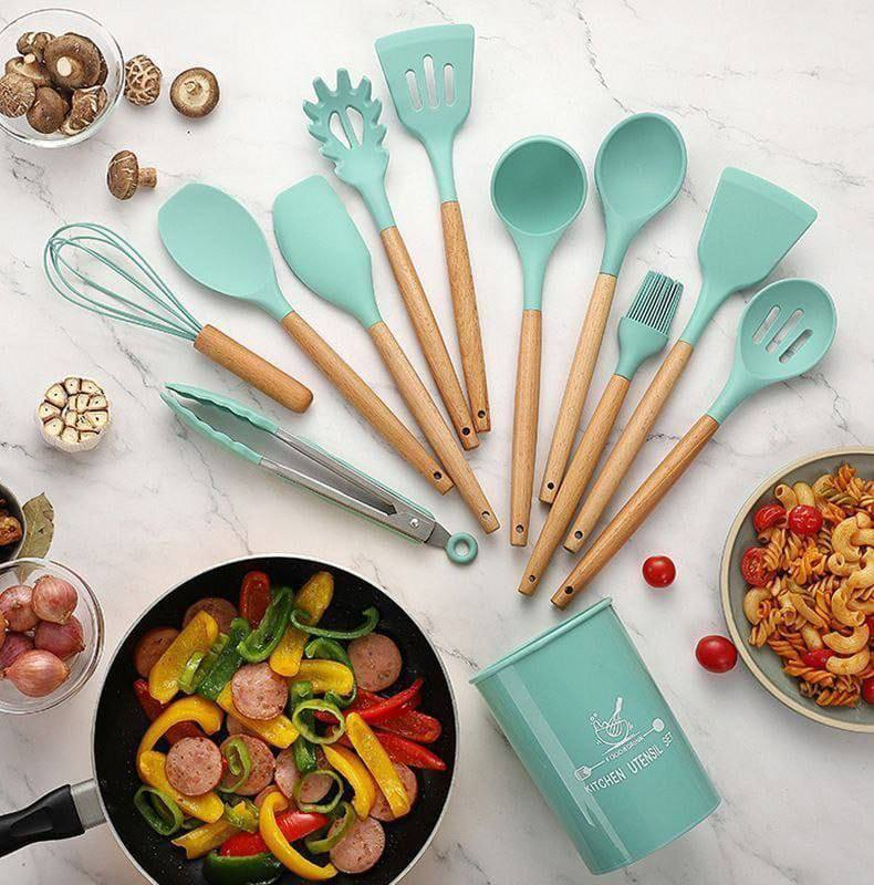 Set de Utensillos de cocina 12 piezas 2.046