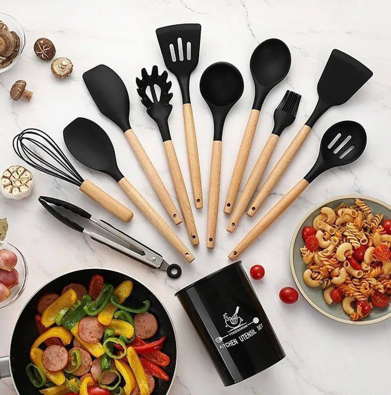 Set de Utensillos de cocina 12 piezas 2.046