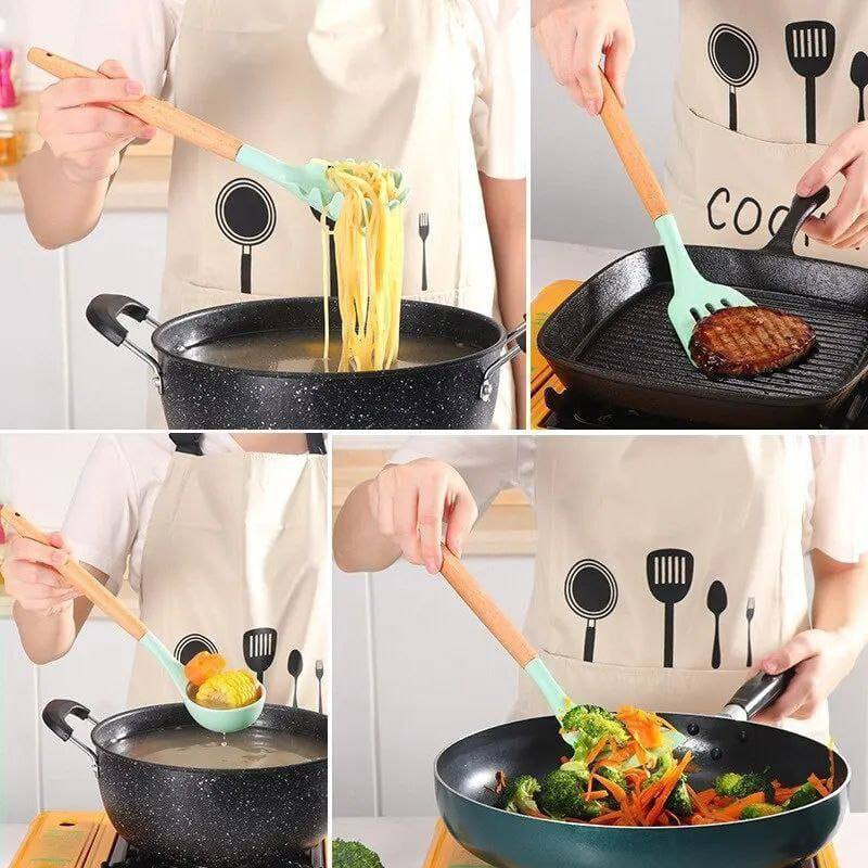 Set de Utensillos de cocina 12 piezas 2.046