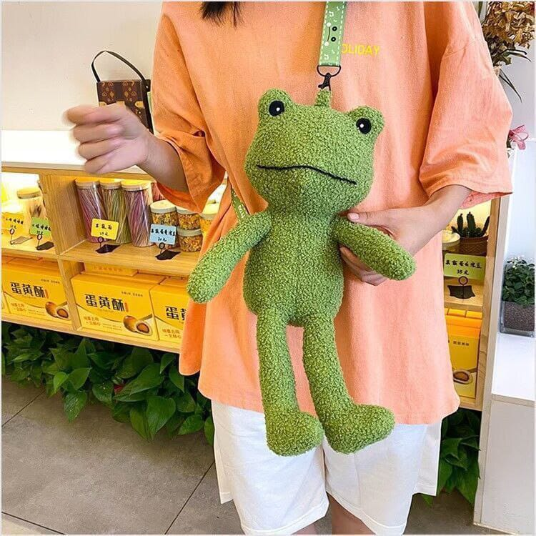 Bolso Bandolera de Rana Verde