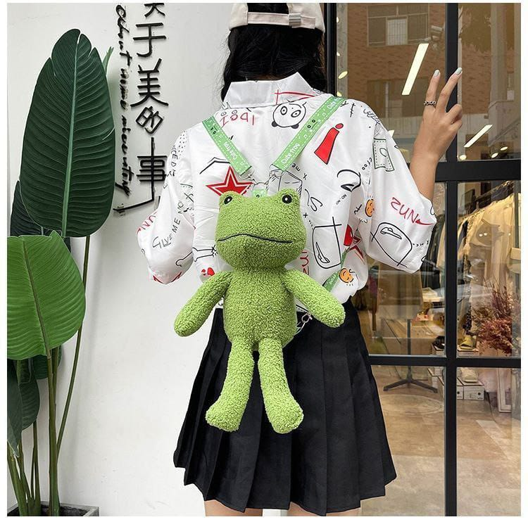 Bolso Bandolera de Rana Verde