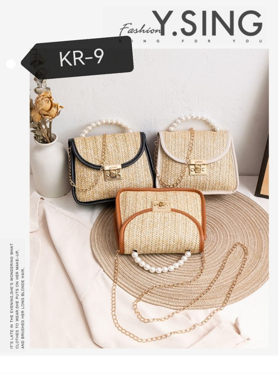 A. Cartera Tejida KR-9