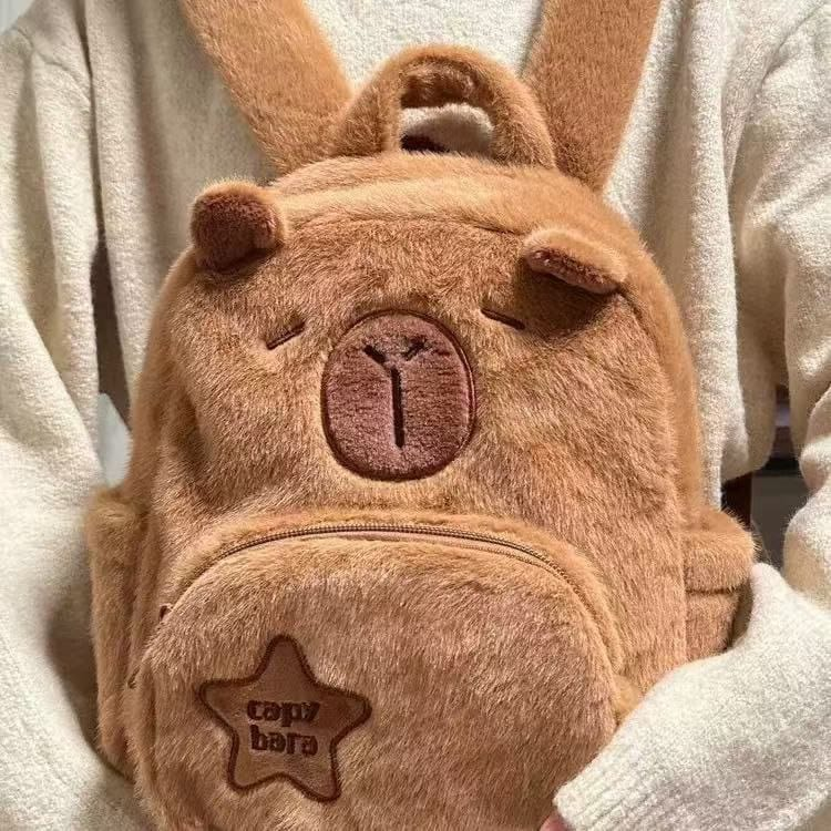 Mochila de Peluche Kapibara (Modelo FM-2) 4.0