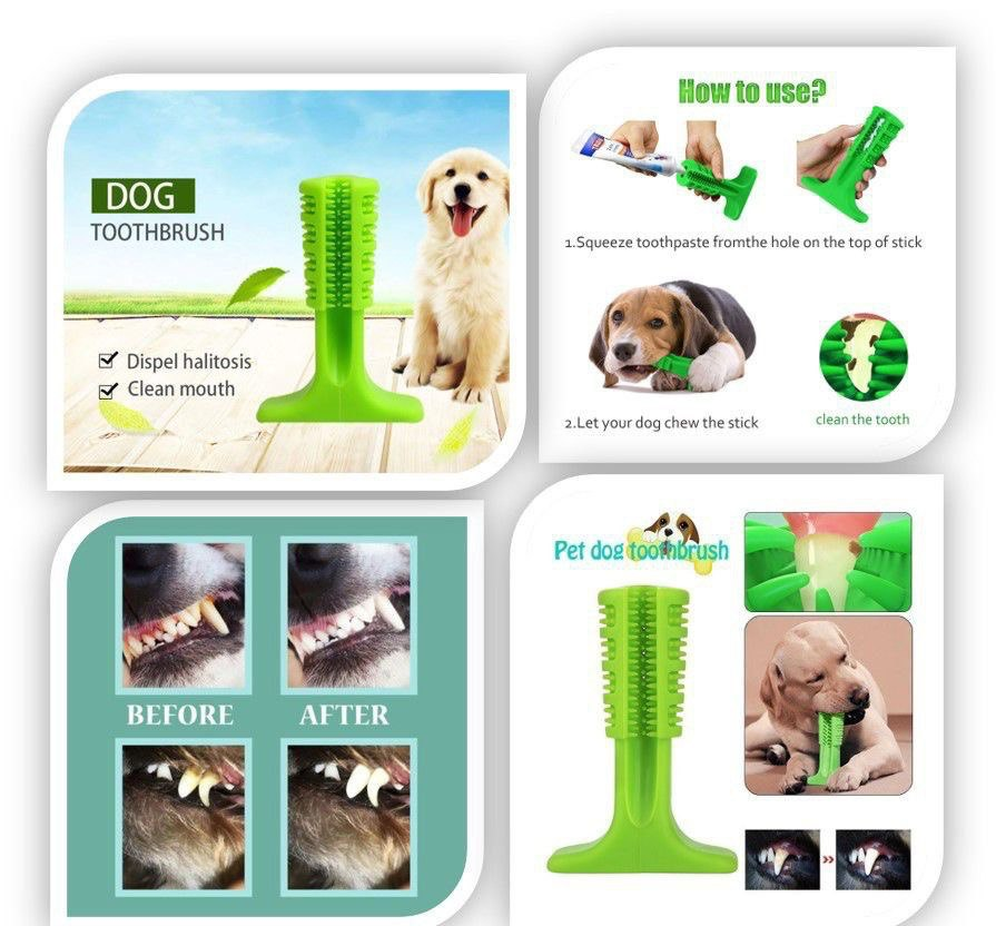 Cepillo Dental para Perros SA-003 🐶🪥