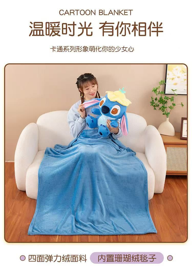 Colcha con Peluche Stich 3.0