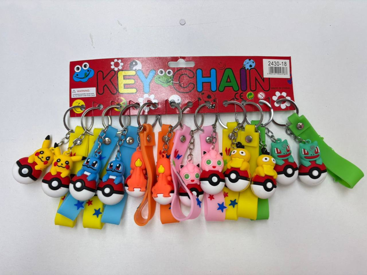 Set de 12 Llaveros tematicos 8.0