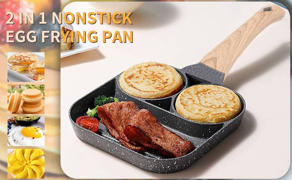 Sartén de 3 Divisiones (Multiusos) 8.0 COCINA