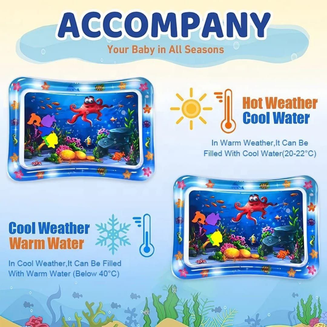 Tapete de Juego Sensorial de Agua para bebe 9.0