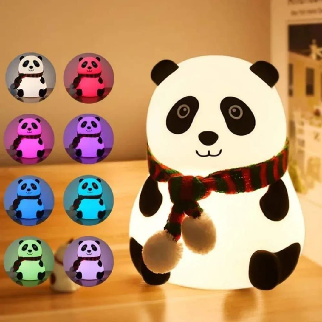 Lampara Recargable Osito Panda Milticolor 9.0 JUGUETES
