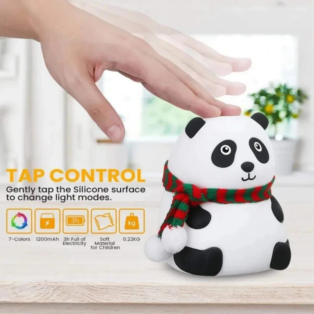 Lampara Recargable Osito Panda Milticolor 9.0 JUGUETES