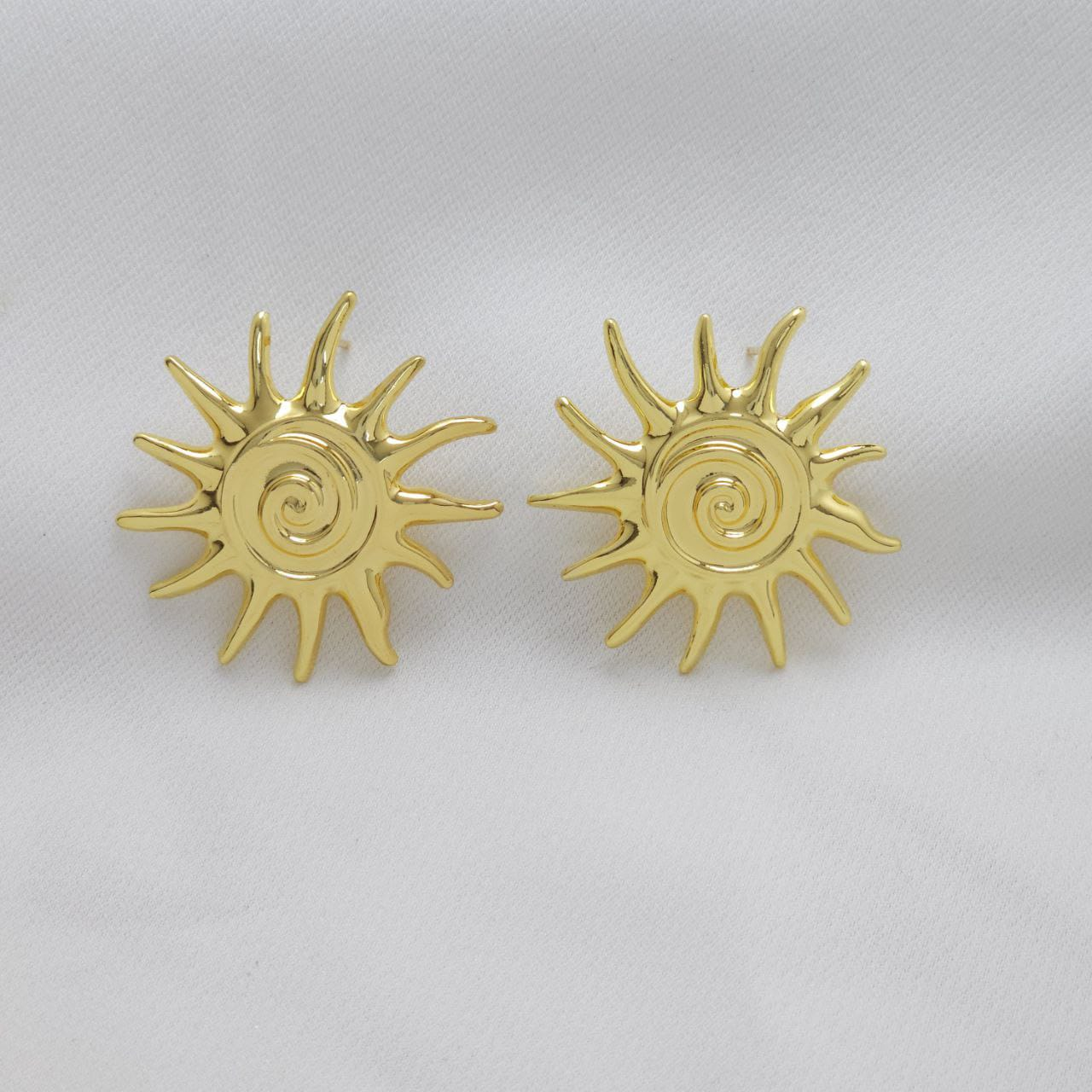 Aretes Golfied 18K B1