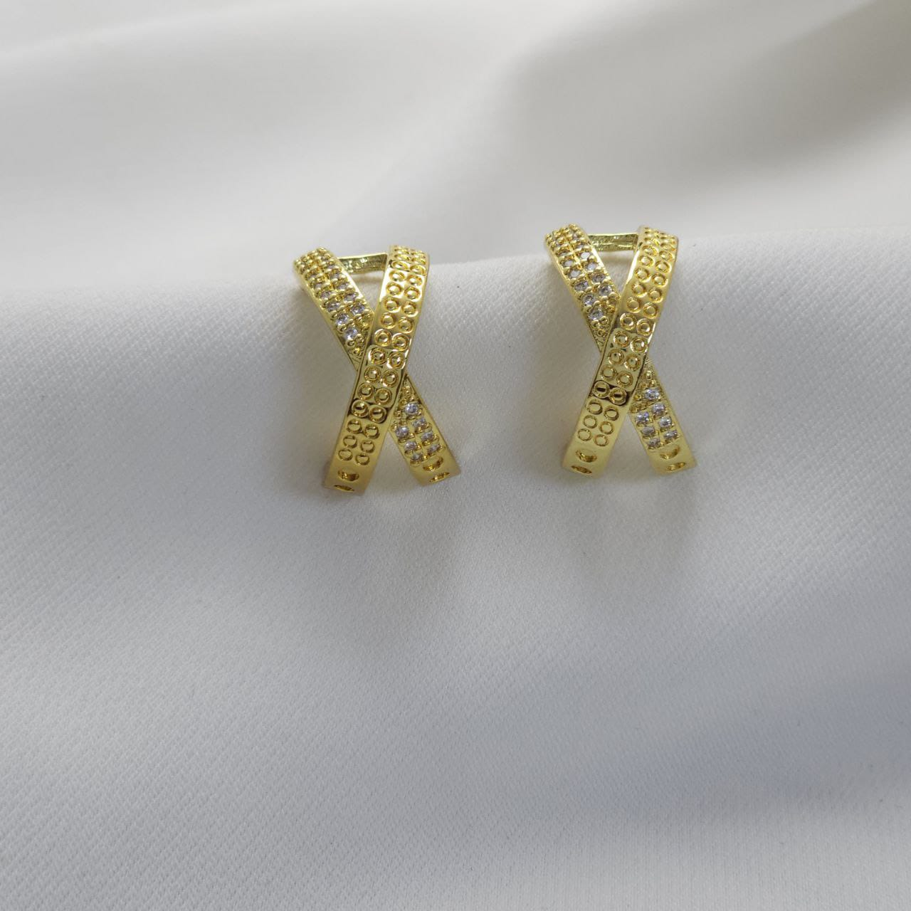 Aretes Golfied 18K B1