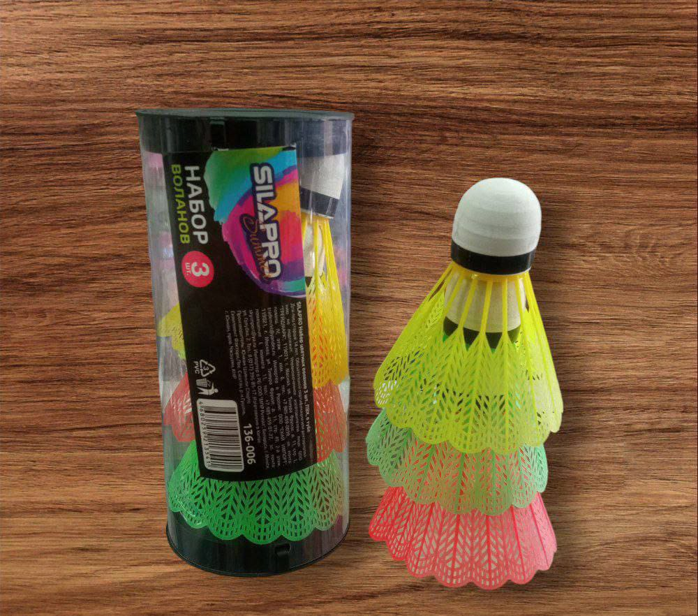 Bolas de Bádminton de colores (Código/Ref.: 3115) 10.0 DEPORTES
