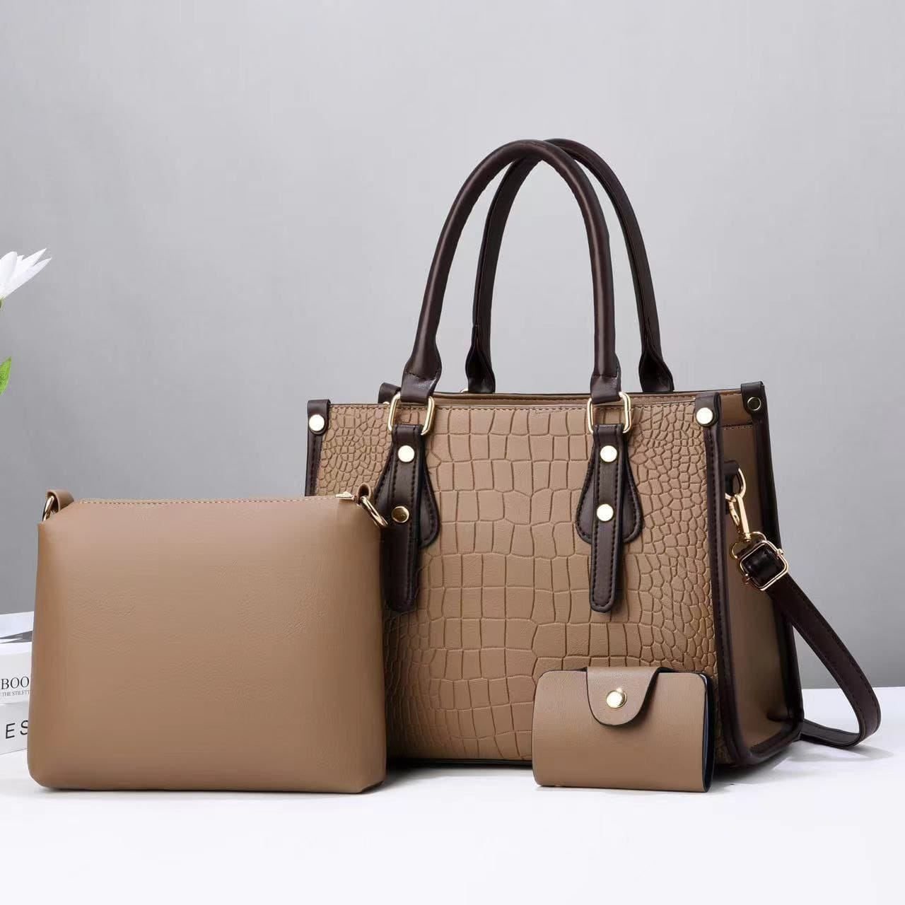 A. Cartera Alta Gama 3 Piezas 14.0