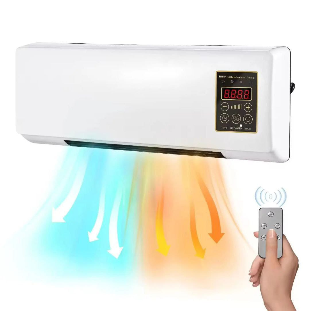 Dispositivo 2 en 1: Ventilador + Calefactor Eléctrico HOGAR