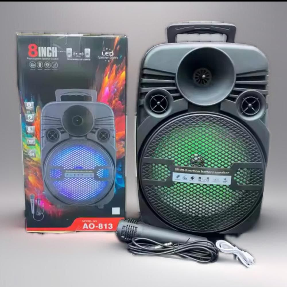 Parlante Bluetooth Multifuncional - Modelo A0-813 10.0 TECNOLOGIA
