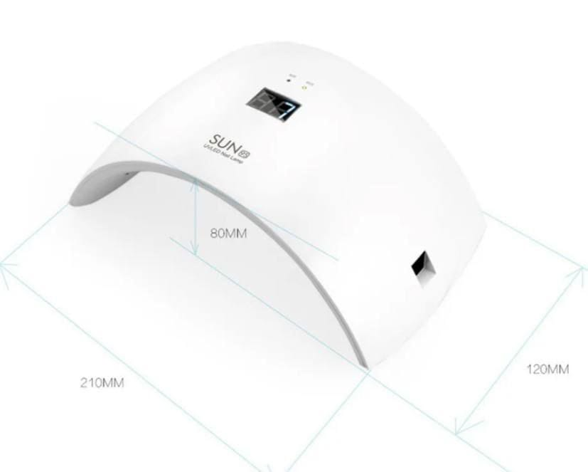 Secador de Uñas LED UV - Modelo SUN 9S 10.0 ESTETICA