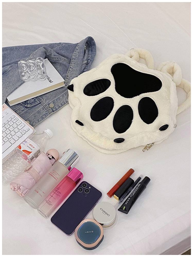 Bolso Escolar deFelpa Diseño de Patita 14.0
