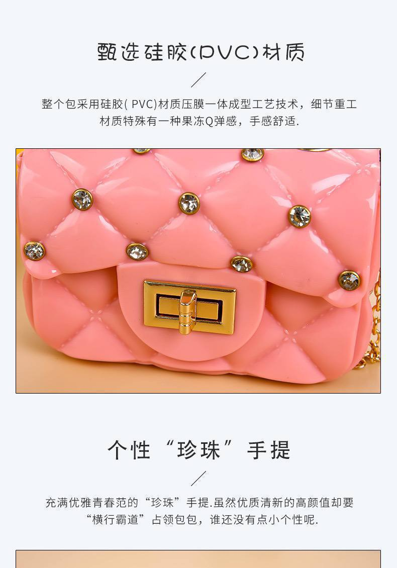 A. Cartera Bandolera con Perlas 14.0