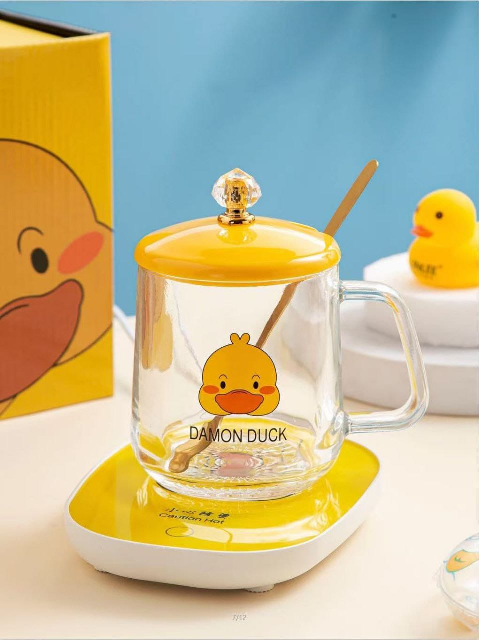 Taza +Calentador + Cuchara 3.0 HOGAR