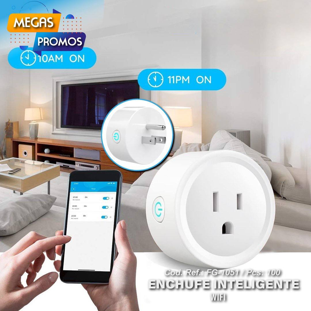 🔌 ENCHUFE INTELIGENTE WiFi 15.0 TECNOLOGIA