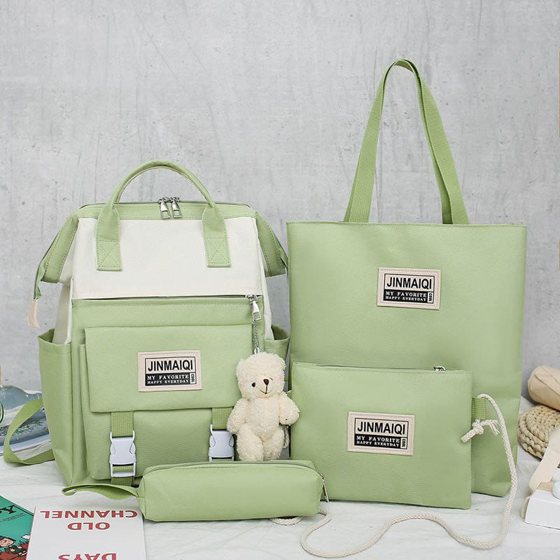 🎒 SET DE MOCHILAS JINMA (4 PIEZAS) 11.0