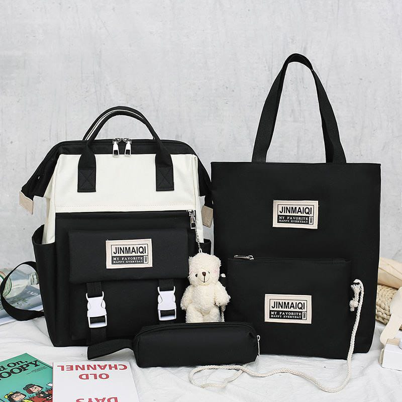 🎒 SET DE MOCHILAS JINMA (4 PIEZAS) 11.0