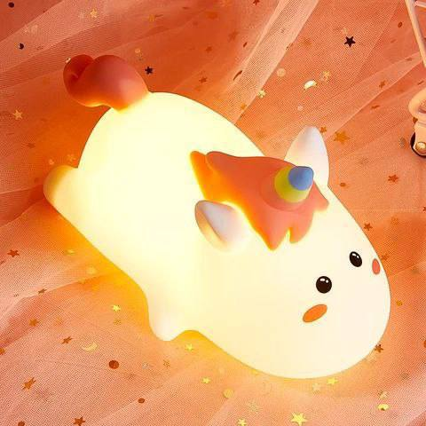 LÁMPARA DE NOCHE UNICORNIO TÁCTIL 13.0 HOGAR
