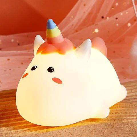 LÁMPARA DE NOCHE UNICORNIO TÁCTIL 13.0 HOGAR