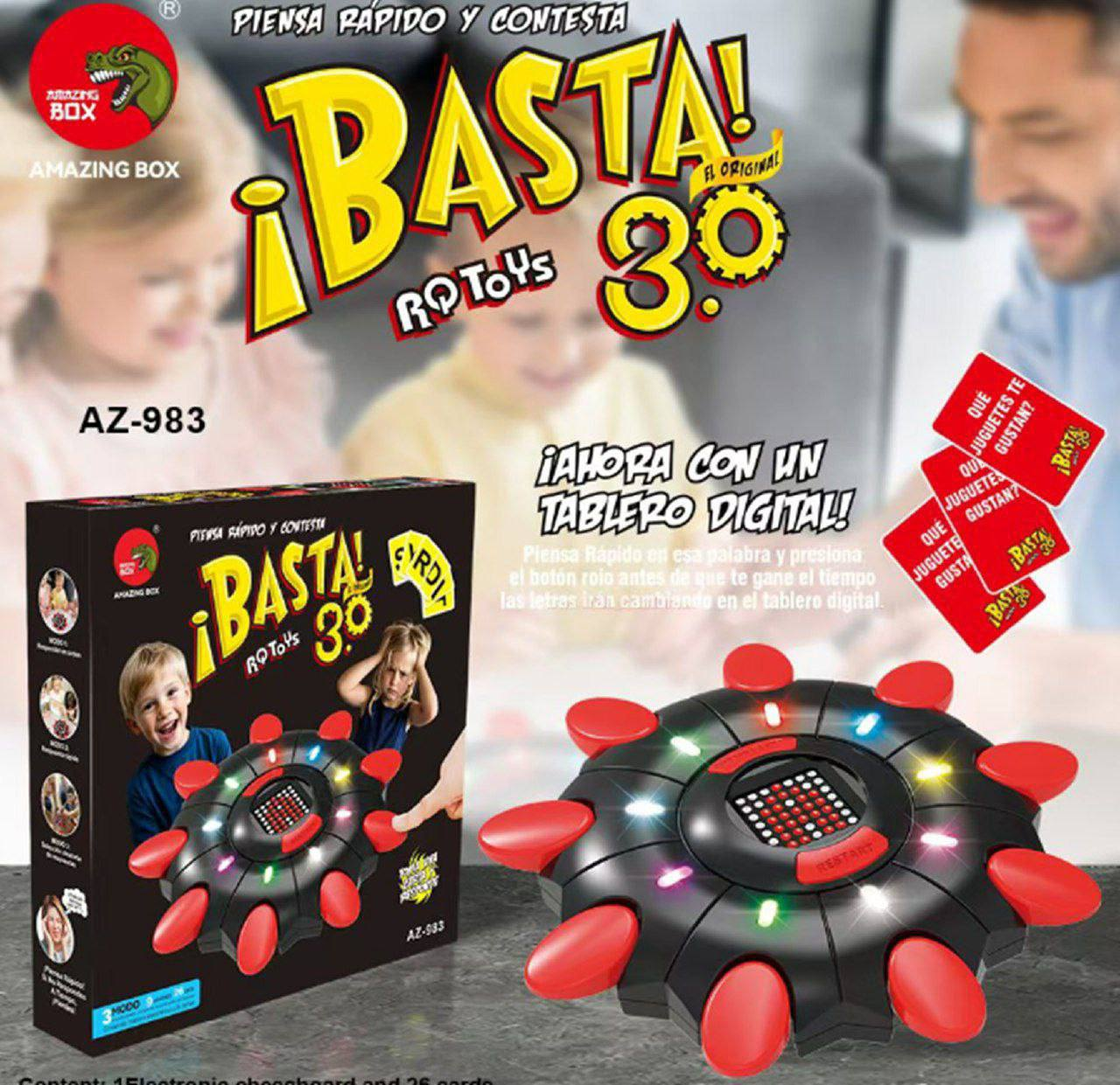 🎲 JUEGO BASTA 3.0° (Código: YGY1366) 13.0 JUGUETE