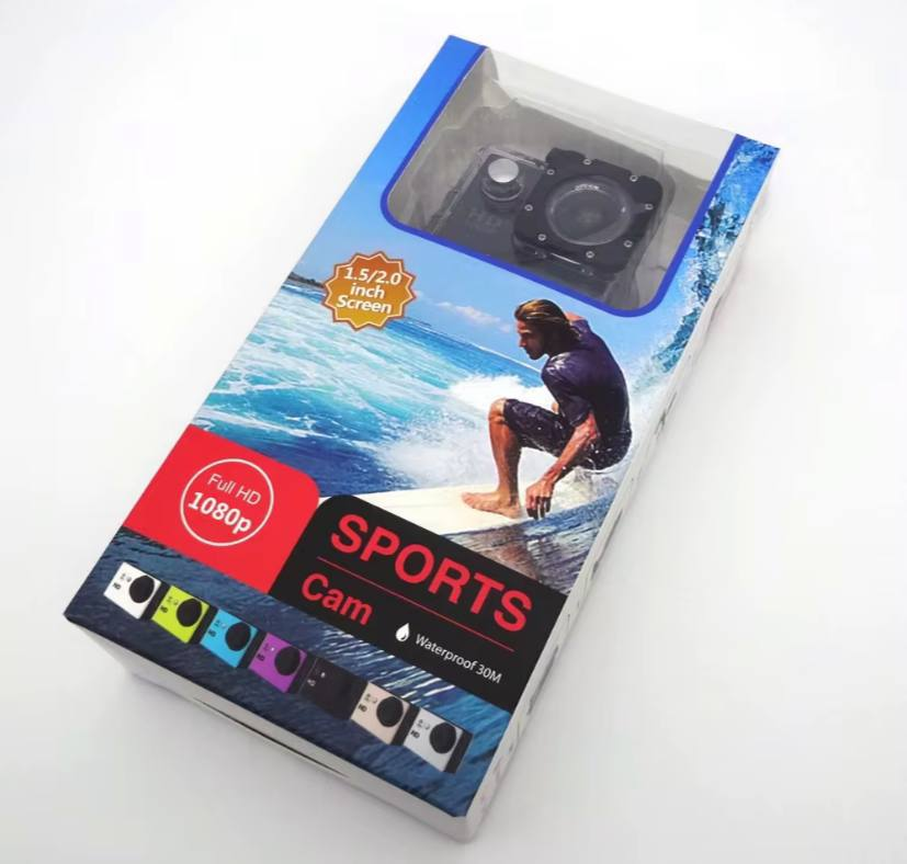 📷 MINICÁMARA SUBACUÁTICA DEPORTIVA 13.0 DEPORTE
