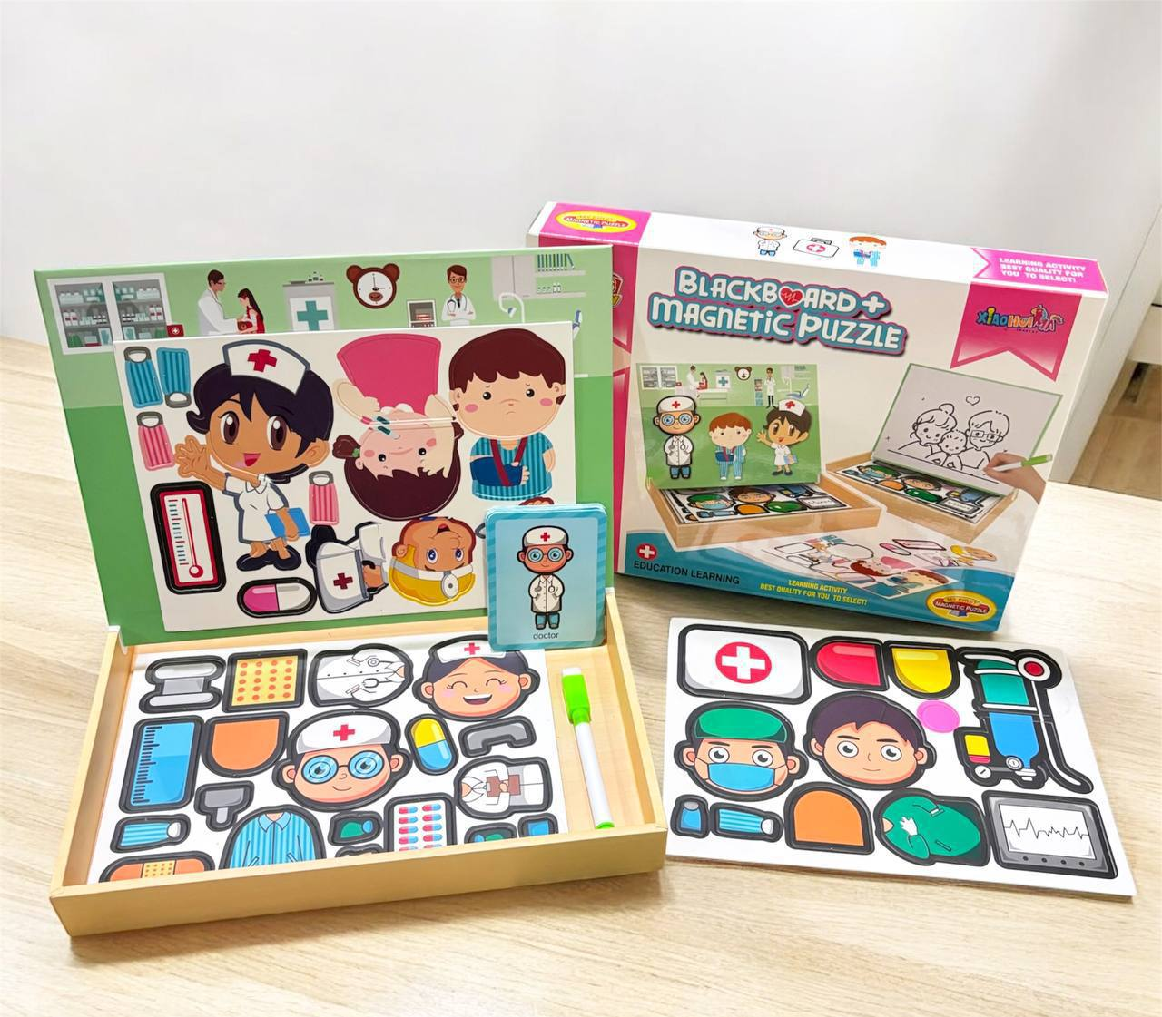 🧩 ROMPECABEZAS MULTIFUNCIONAL MONTESSORI - JUGUETES 13.0