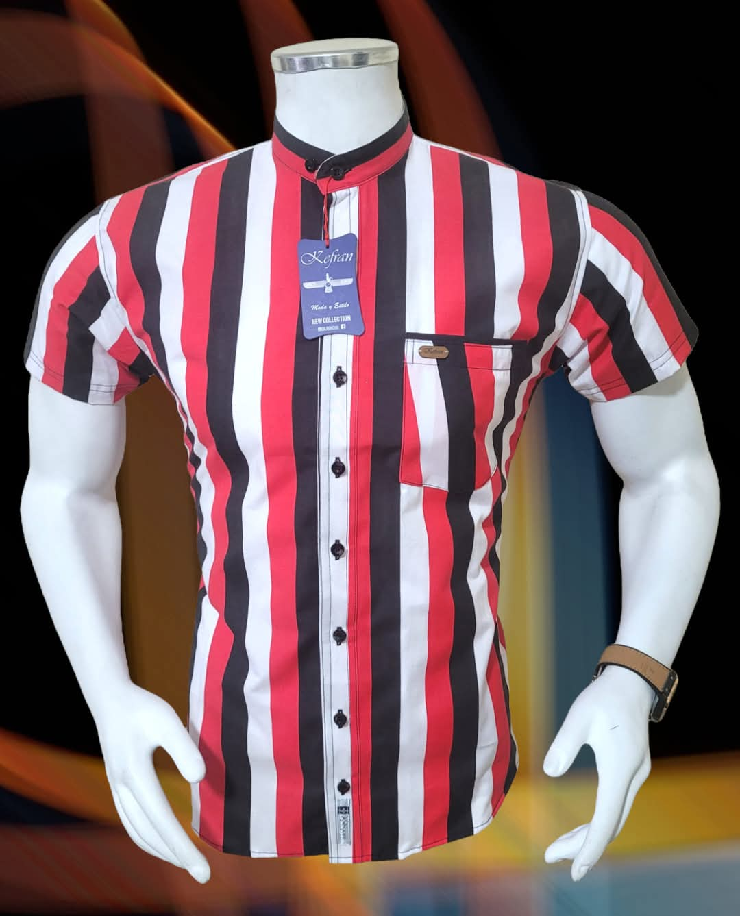 CAMISA MANGA CORTA A RAYAS R2 ROPA DED HOMBRE