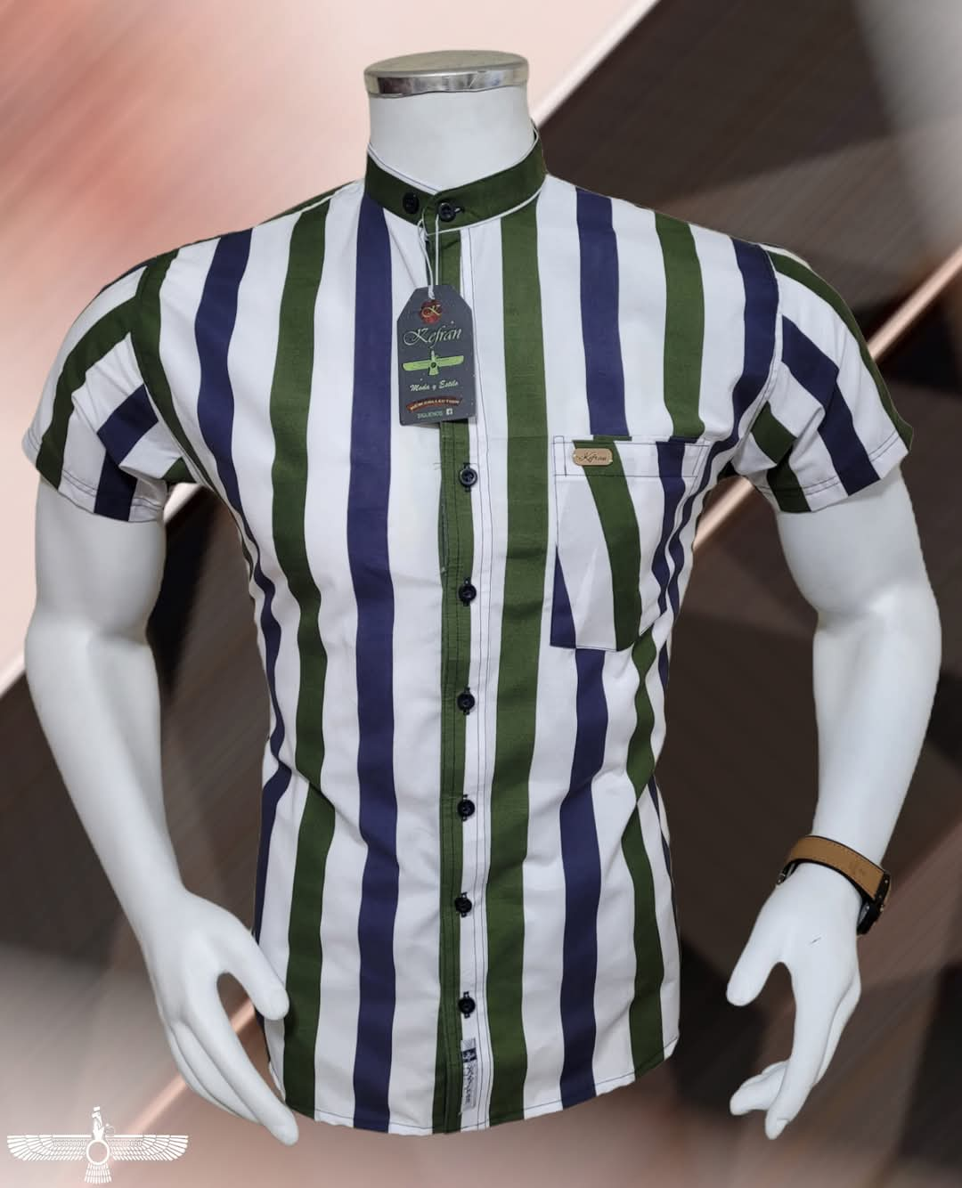 CAMISA MANGA CORTA A RAYAS R2 ROPA DED HOMBRE