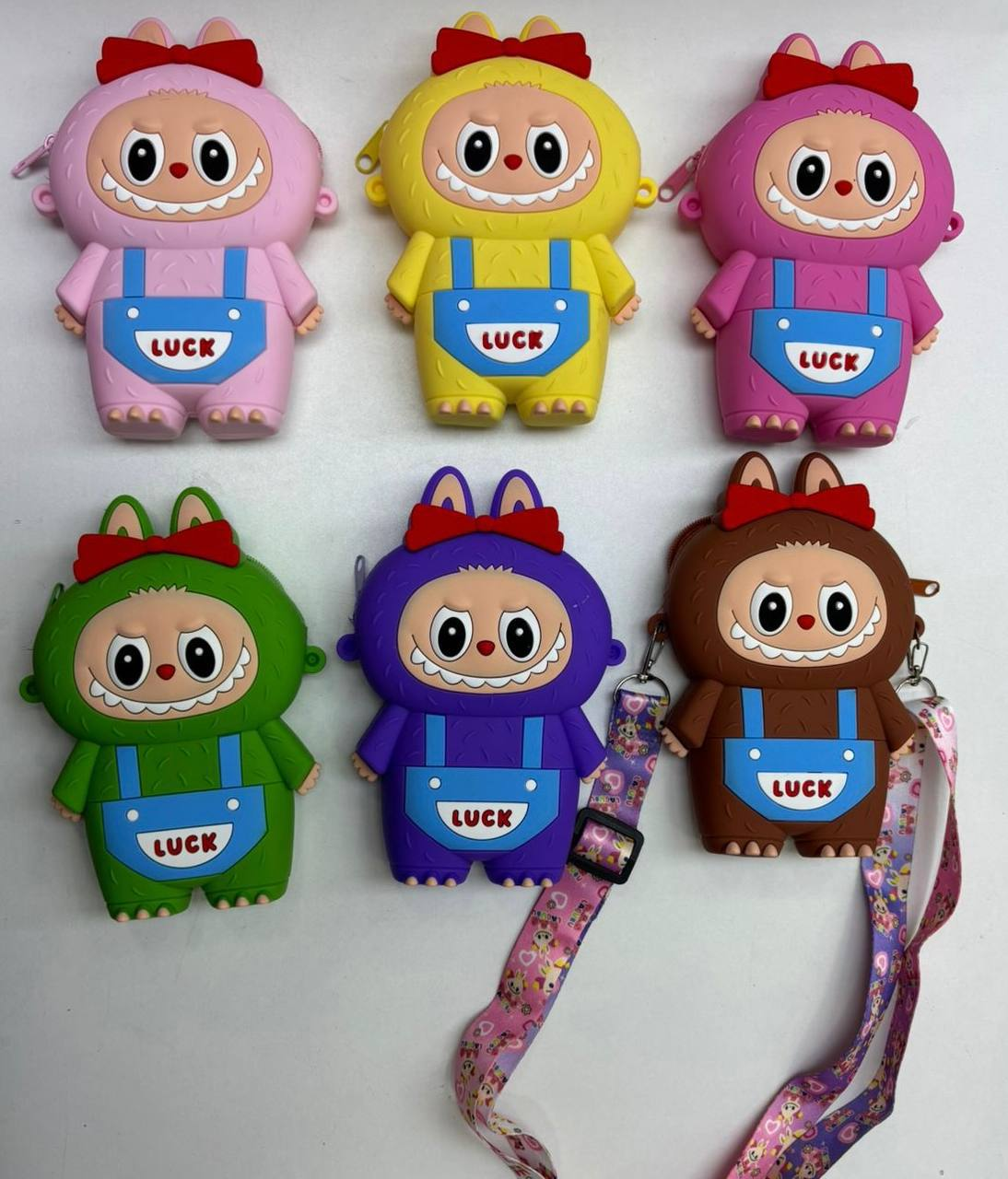 B-CARTERA DE SILICON LABUBU 8.0