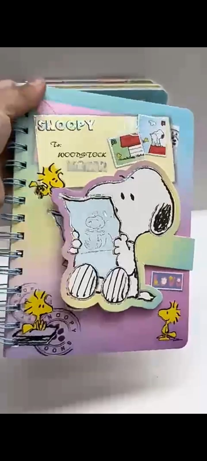 CUADERNO SNOOPI A5 8.0 PAPELERIA
