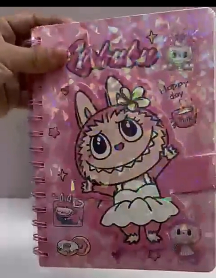 CUADERNO ANILLADO LABUBU 8.0 PAPELERIA