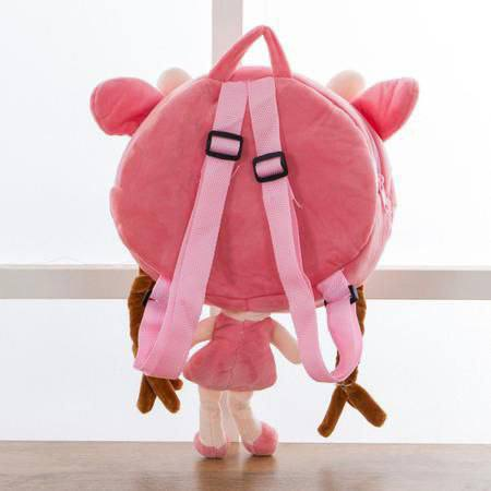Mochila infantil con diseño de muñeca. 13.0