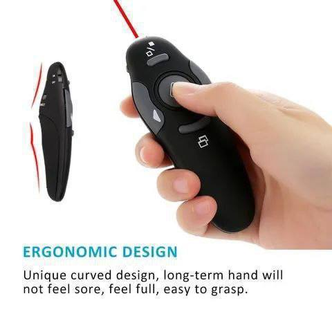 Mando/puntero para presentaciones (tipo "clicker"). 13.0 TECNOLOGIA