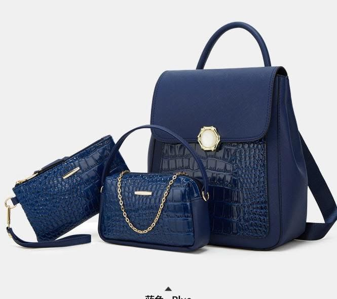A. CARTERA MOCHILA 3 PIEZAS ALTA GAMA 13.0