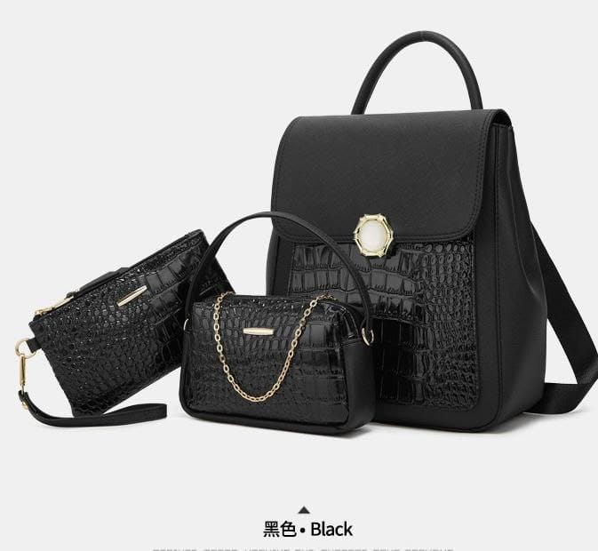 A. CARTERA MOCHILA 3 PIEZAS ALTA GAMA 13.0