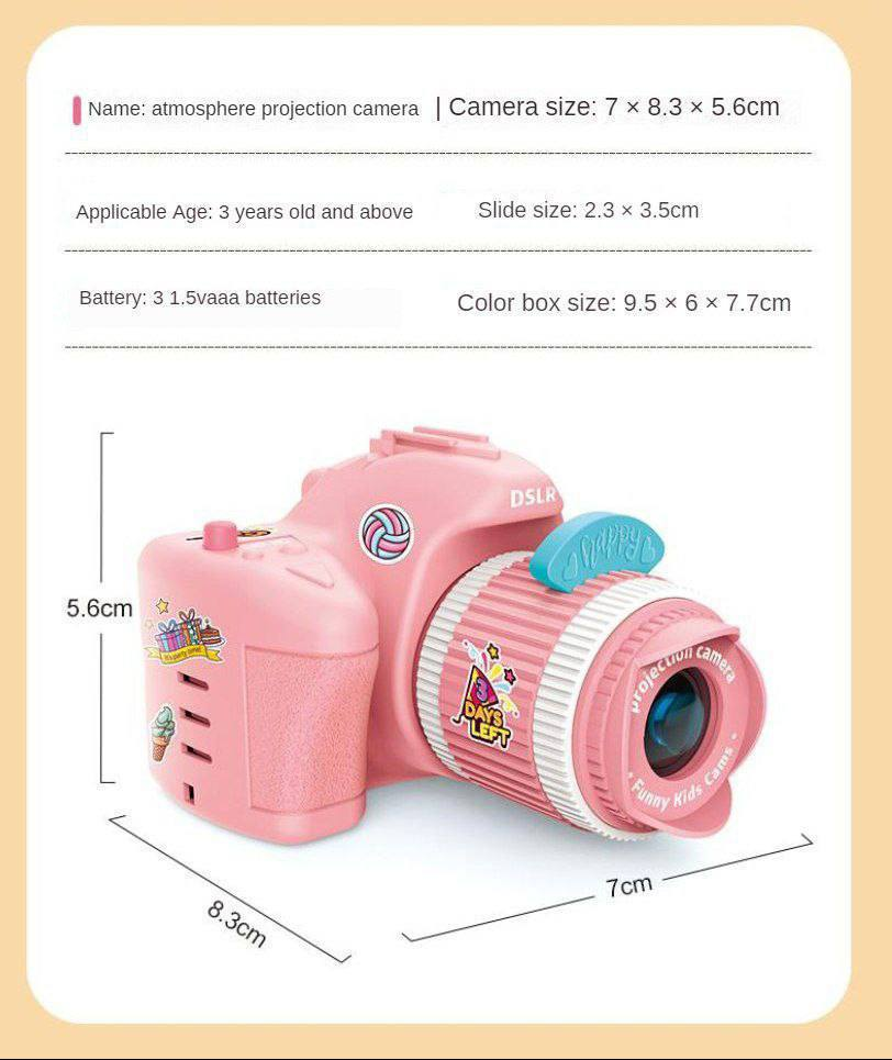 Proyector Infantil en Forma de Cámara 13.0 JUGUETE