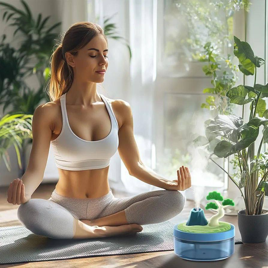 Humidificador con Forma de Paisajes y Luz Nocturna -13.0 HOGAR