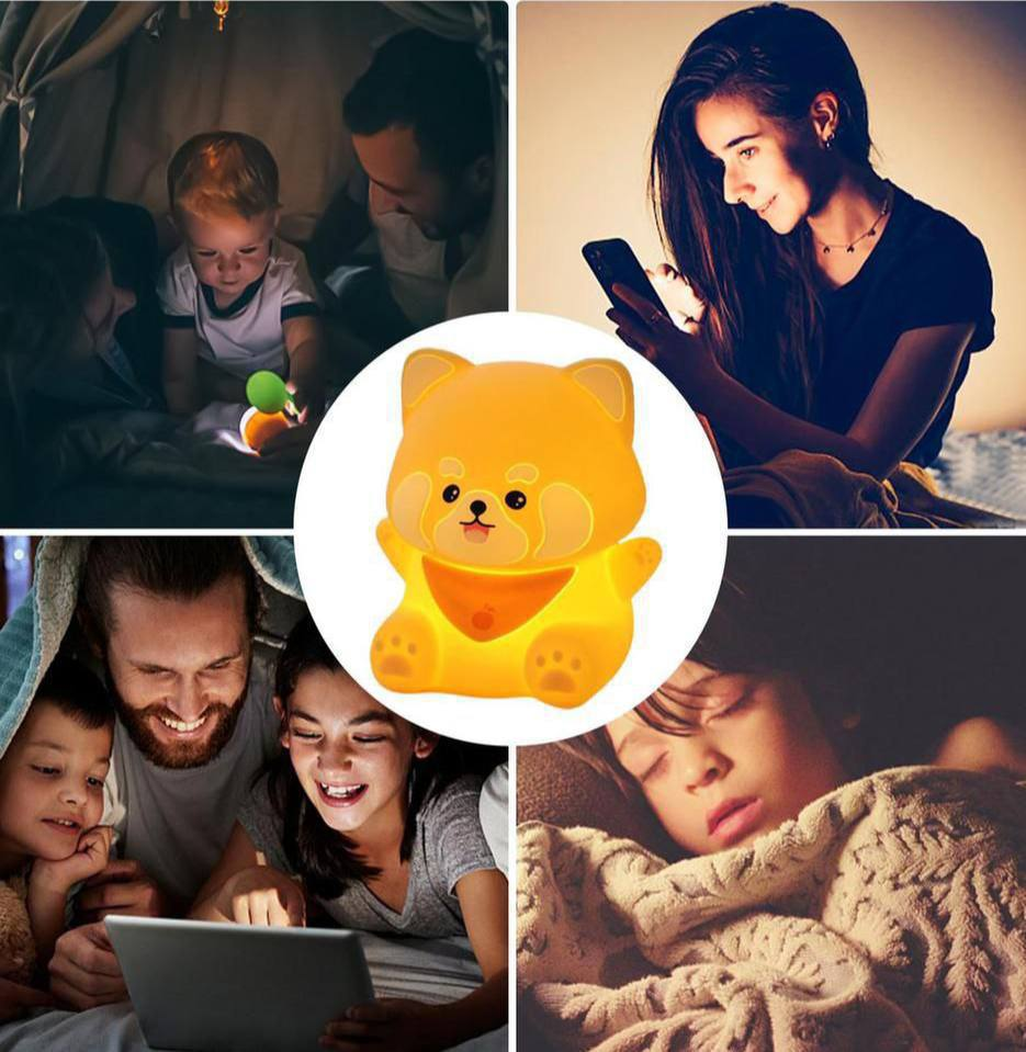 Lámpara de Noche de Osito Táctil 13.0 INFANTIL