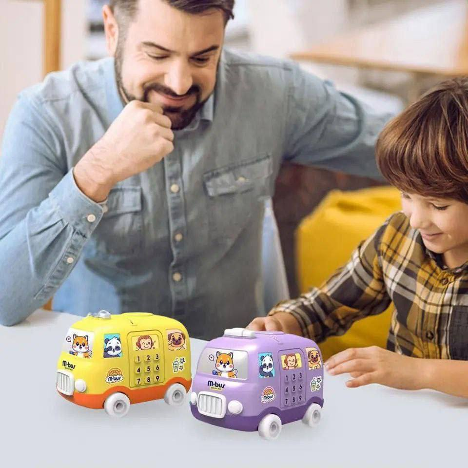 Alcancía en Forma de Coche para Niños 10.0 infantil - JUGUETES