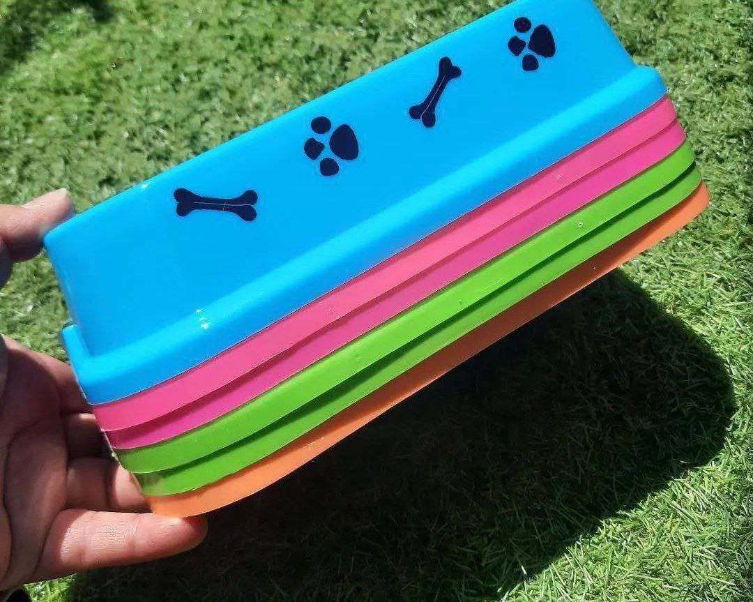 Plato Rectangular para Mascotas 11.0