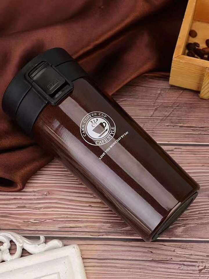 Termo de Acero Inoxidable con Tapa Tipo "Cup" HOGAR