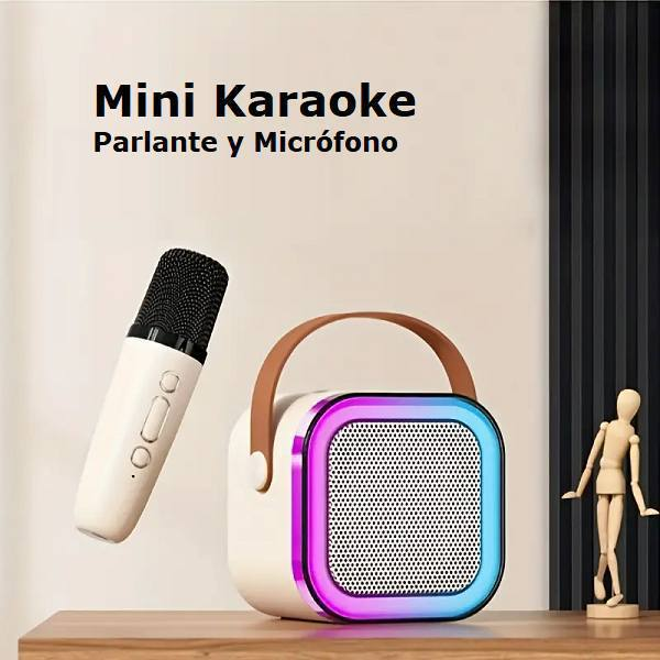 PARLANTE KARAOKE CON MICRÓFONO 15.0 TECNOLOGIA